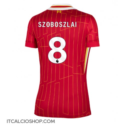 Liverpool Dominik Szoboszlai #8 Prima Maglia Femmina 2024-25 Manica Corta